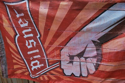 OLD STYLE PILSNER FLAG 3' X 5' NEW DOUBLE SIDED