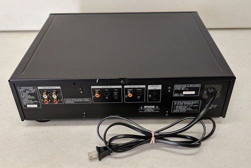 Sony MDS-JA555ES Black MiniDisc MD Player Recorder Deck + RM-D33M Remote