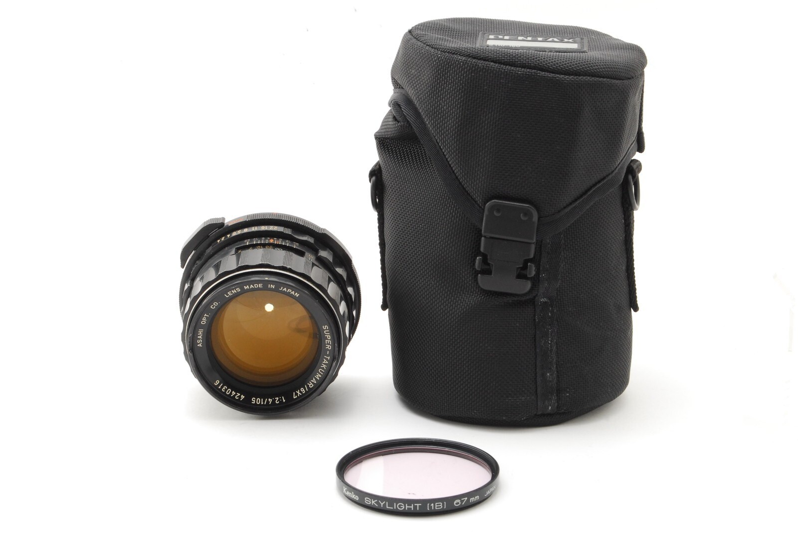 ❁完動品❁PENTAX 6x7 SMC TAKUMAR 105mm f2.4 Pentax 105mm f2.4 Super-Multi-Coated Takumar 6X7 – Kamerastore