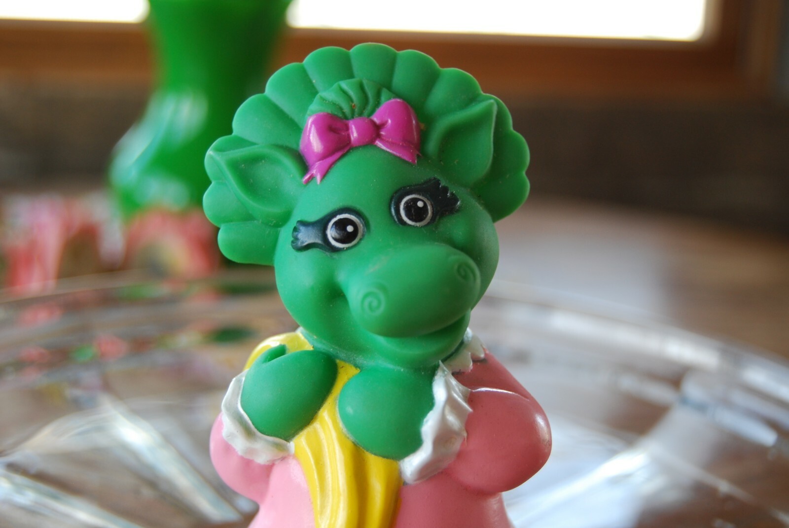 Vintage 1993 Lyons Group Baby Bop Barney and Friends Rubber Squeaky Toy