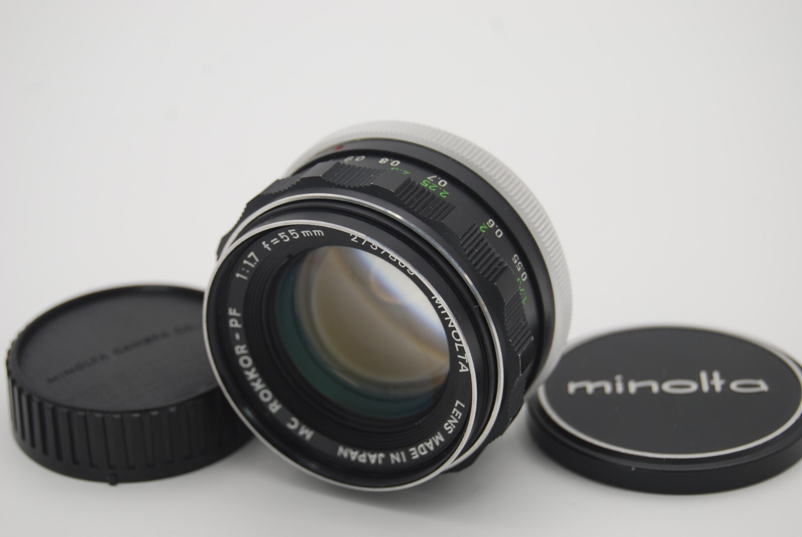 【超美品】MINOLTA MC ROKKOR-PF 55mm/F1.7 Minolta 55mm f1.7 MC Rokkor-PF - Lens – Kamerastore