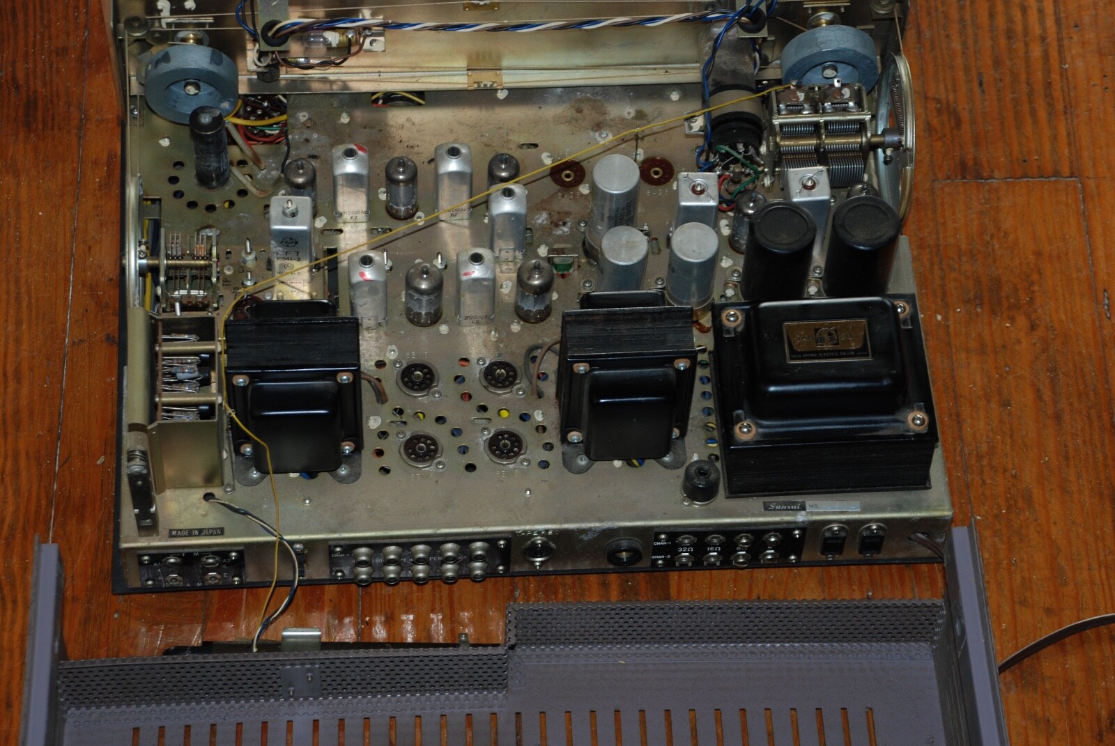 Sansui Tube Stereo SM320M Receiver ( Fisher, Scott, Dynaco, Preamp Amp RCA)