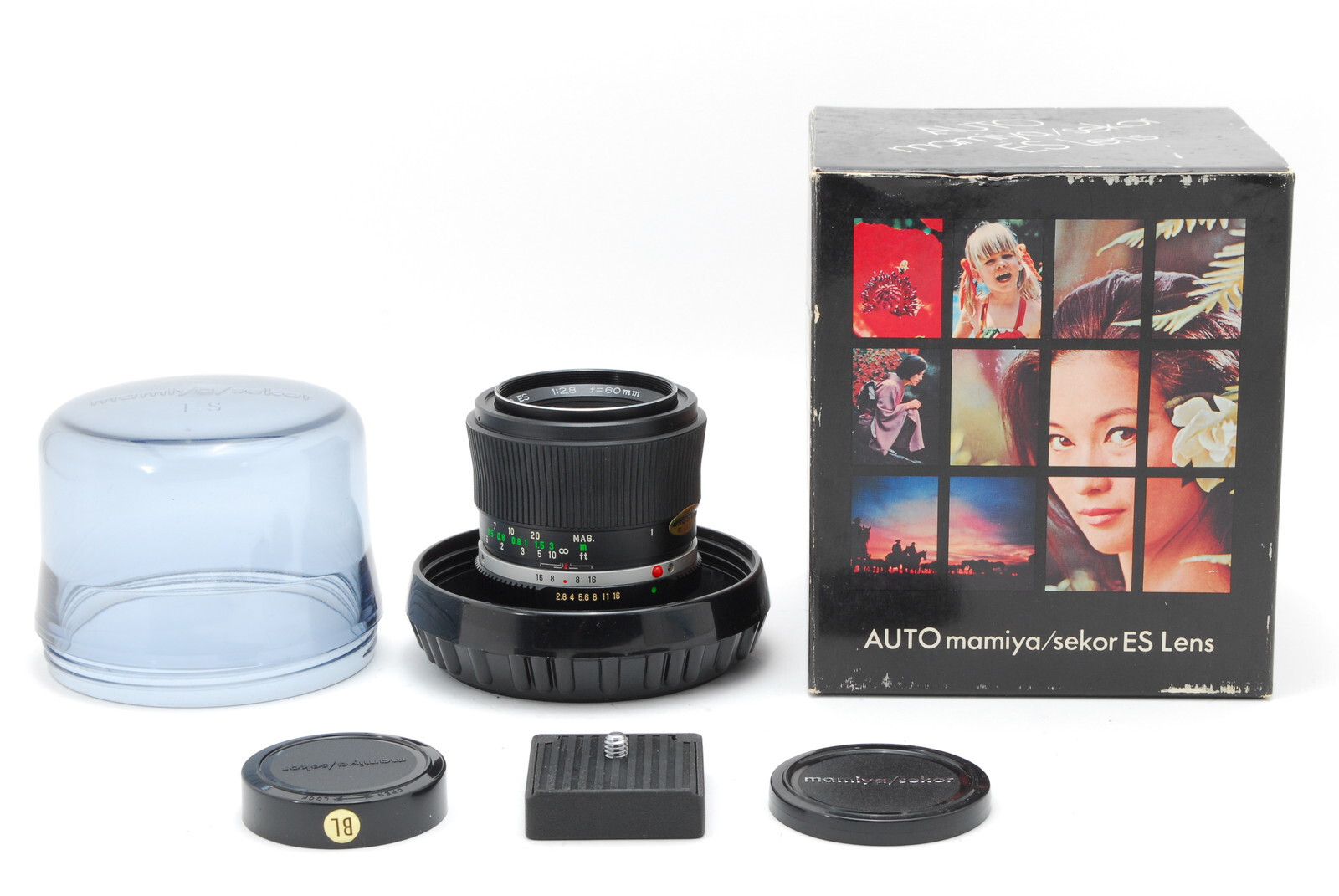 MINT in BOX】 Auto mamiya/sekor Macro ES 60mm F/2.8 Lens for MINT in BOX】 Auto mamiya/sekor Macro ES 60mm F/2.8 Lens for