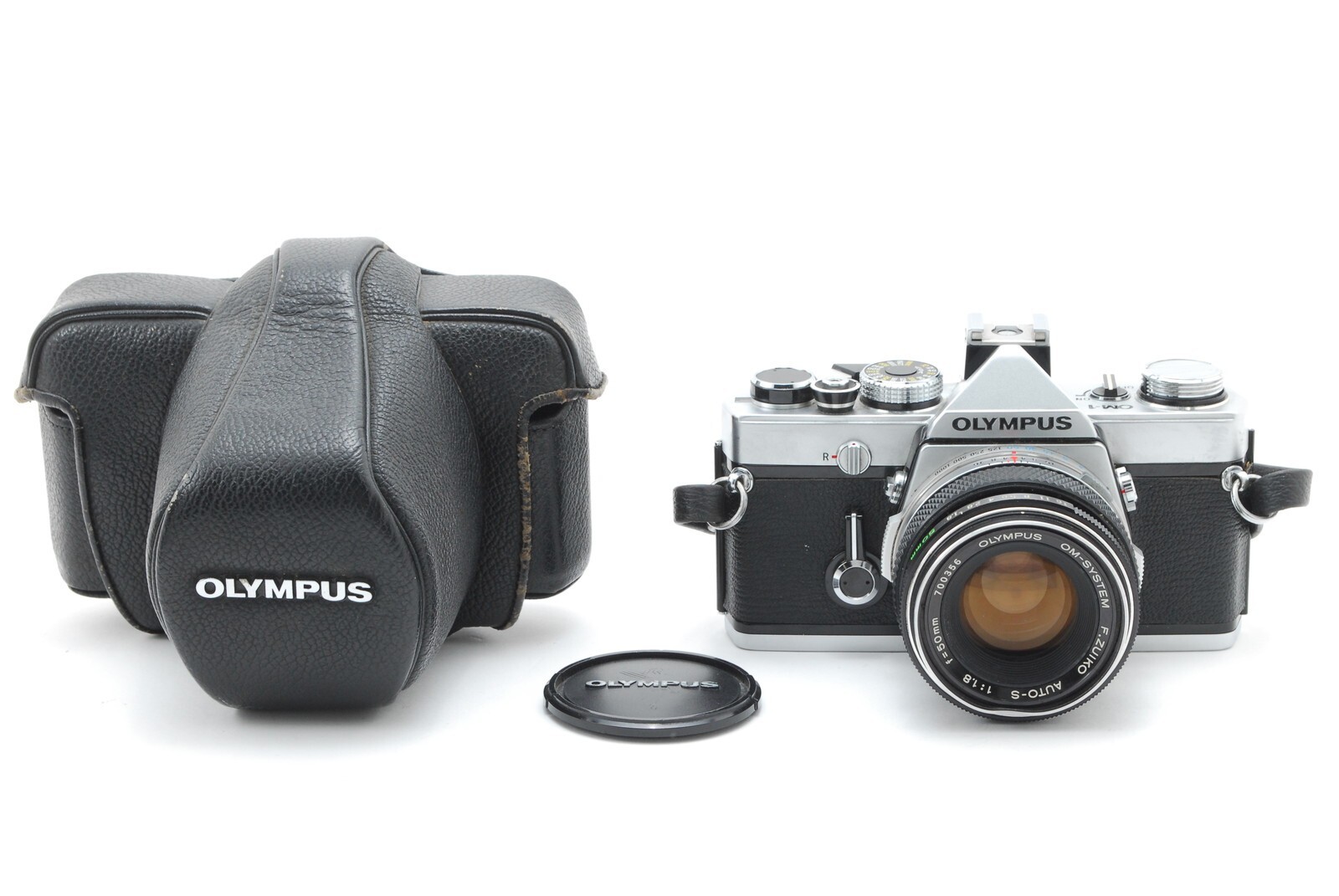 【完動品】Olympus OM-1 + F.Zuiko 50mm f1.8 OLYMPUS OM-System ZUIKO MC AUTO-S 50mm F1.8 MF Zoom Lens?S/N