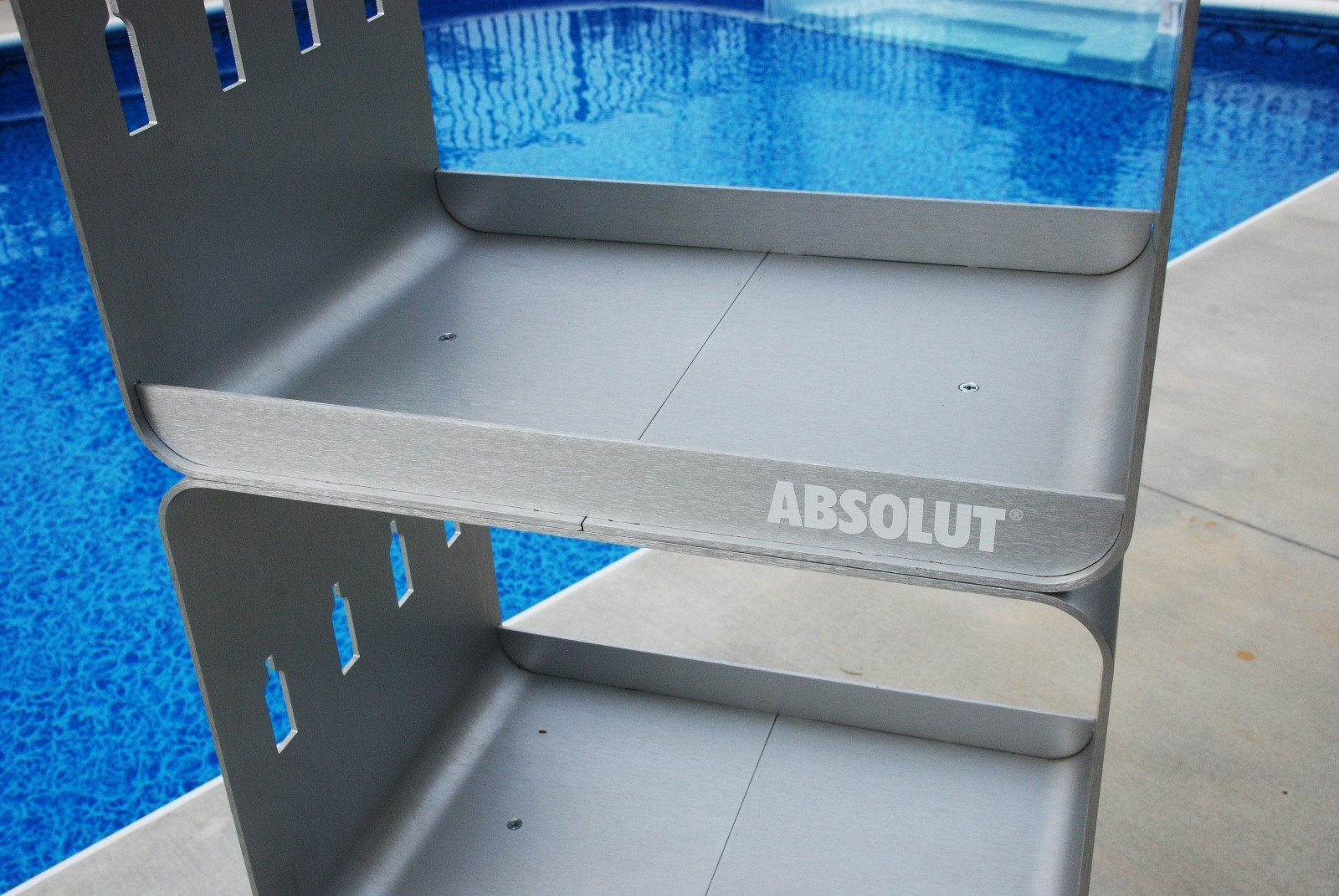 Absolut Vodka Store Display Cubes Aluminum Bookcase Book Shelf  Local Pickup