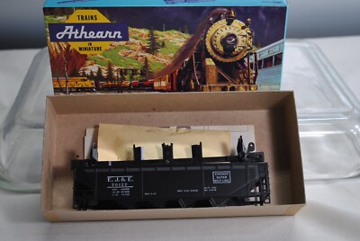 VINTAGE ATHEARN HO Scale KIT  1751 EJ&E HOPPER CAR CHICAGO BELT NOS!