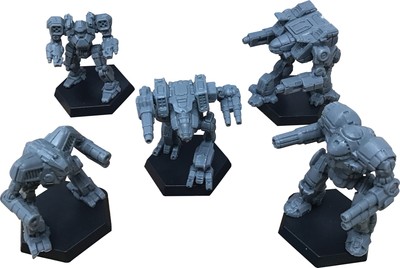 Набор мини-сил BattleTech: Звезда поддержки клана