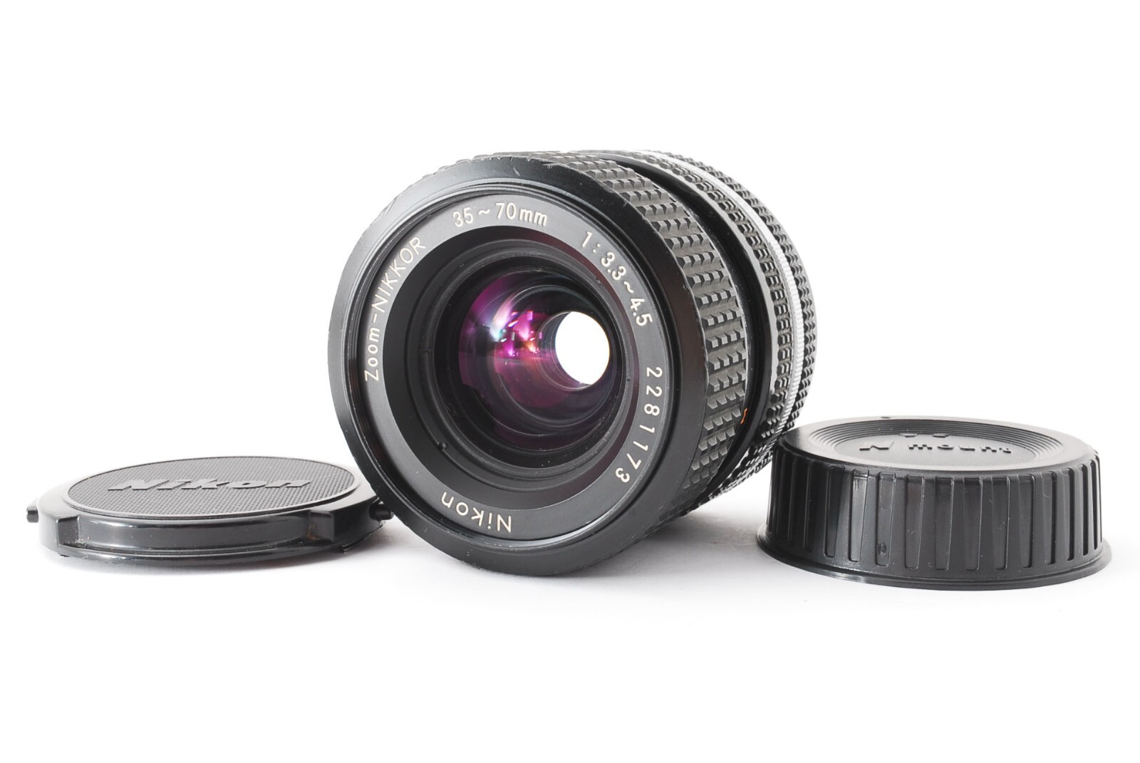 Nikon Nikomat/ZOOM-NIKKOR 35-70mm (良品） Nikon Zoom-Nikkor Zoom Nikkor 35-70mm 35-70 mm 3.3-4.5 1:3.3
