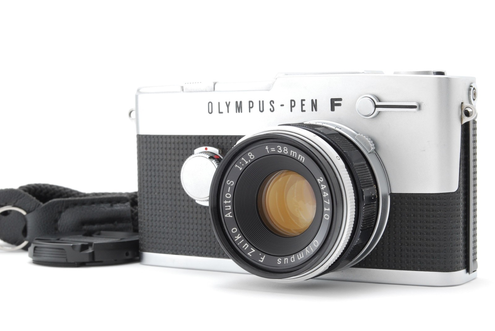 Pen FV　 F.Zuiko Auto-S 38mm F1.8 NEAR MINT] Olympus Pen FV Half Frame Camera F.Zuiko Auto-S