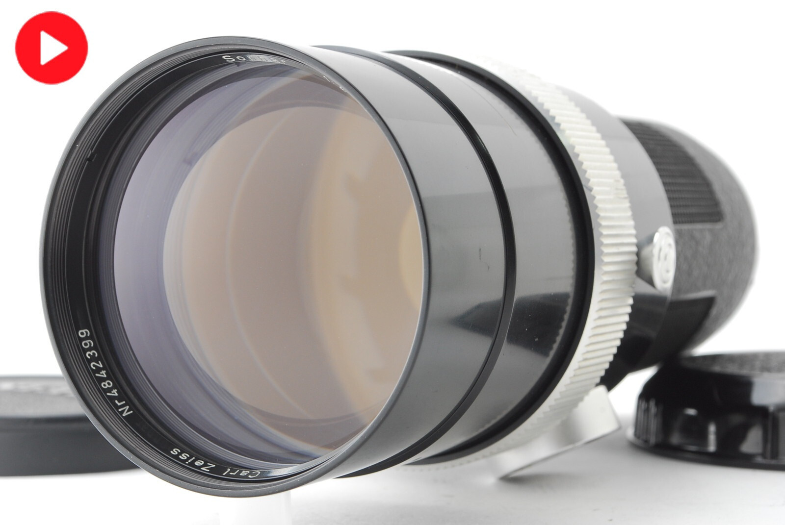 良品 Carl Zeiss Sonnar 250mm f4 Contarex用 NEAR MINT】 Zeiss Sonnar 250mm f/4 lens For Contarex mount