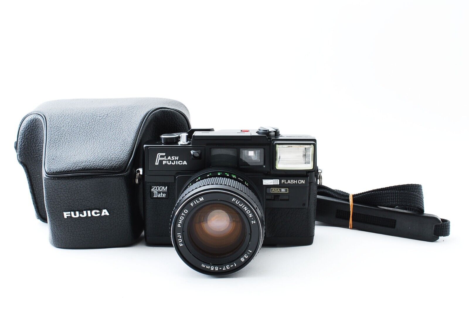 FLASH FUJICA ZOOM Date Film Camera 37mm 55mm F/3.8 Lens FLASH FUJICA ZOOM Date Film Camera 37mm 55mm F/3.8 Lens