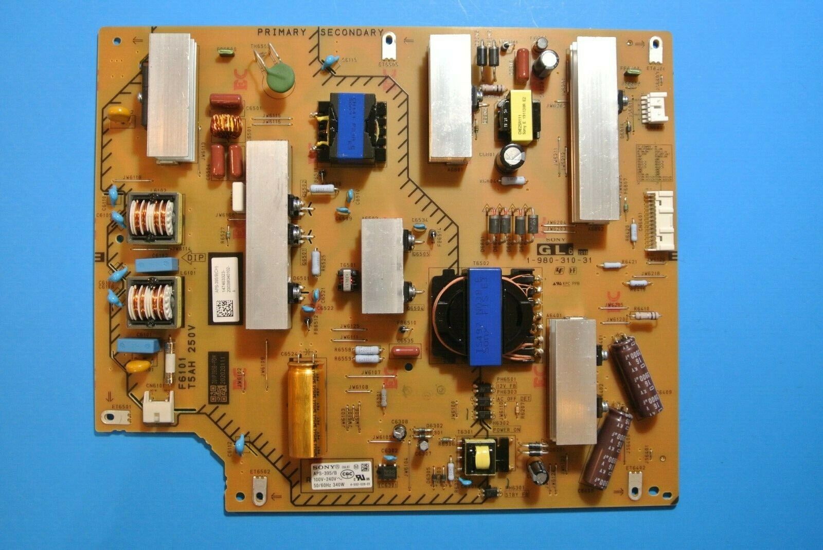 Sony KD-55X750H Power Supply Board 1-980-310-31 / APS-395/B Sony KD-55X750H Power Supply Board 1-980-310-31 / APS-395/B