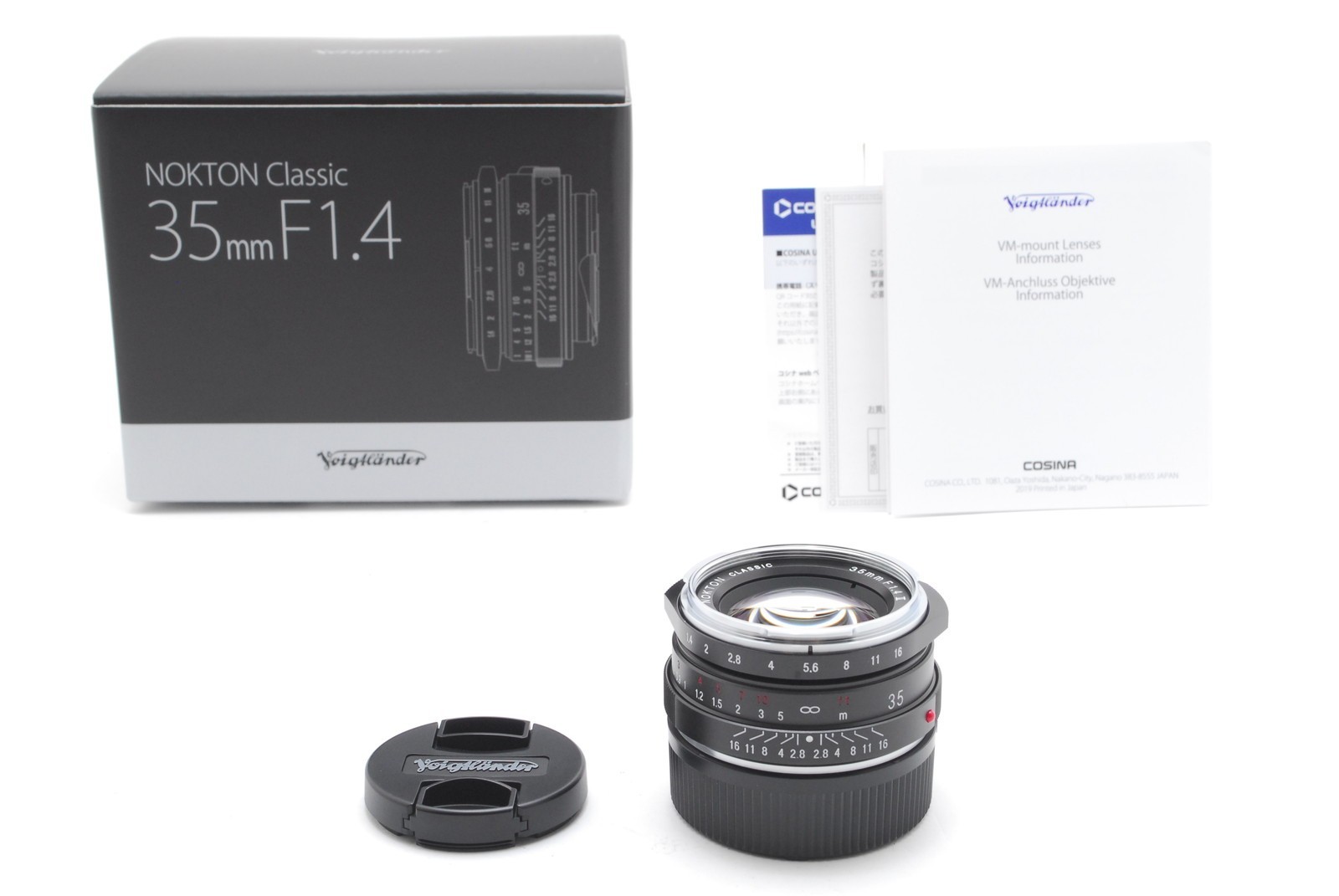 NOKTON classic 35mm F1.4 II MC VM ライカM用 NEW] Voigtlander NOKTON classic 35mm F1.4 II MC VM Leica M