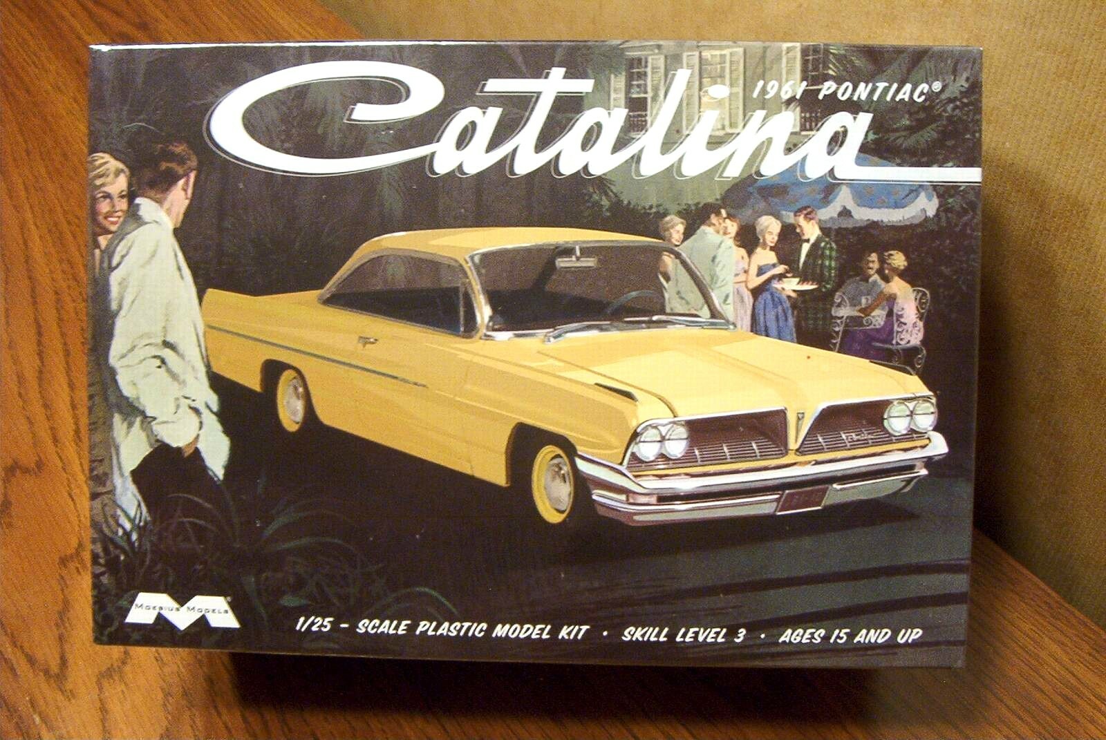 自動車 moebius 1/25 1961 pontiac catalina MOEBIUS MODELS 1961 PONTIAC CATALINA 1/25 SCALE MODEL KIT | eBay