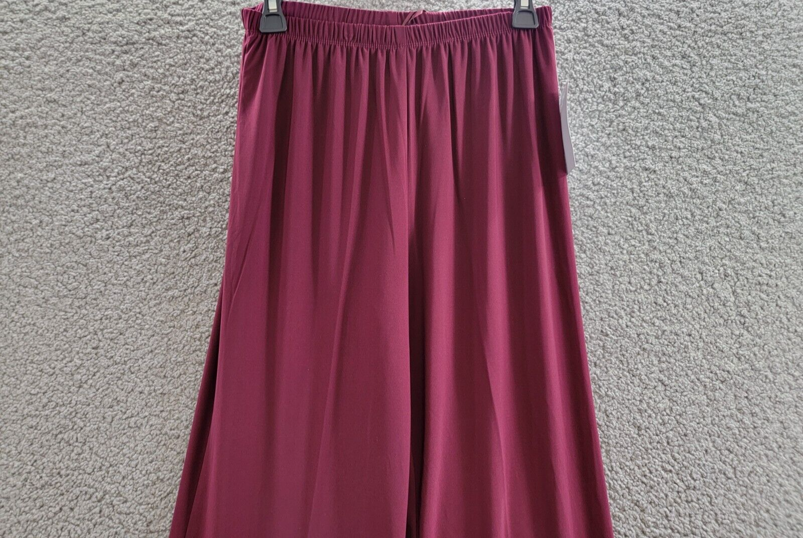 R & M Richards 3-Pc. Sequined Lace Pantsuit & Jacket Women's 6 Merlot 3/4 Sleeve - Picture 10 of 22
