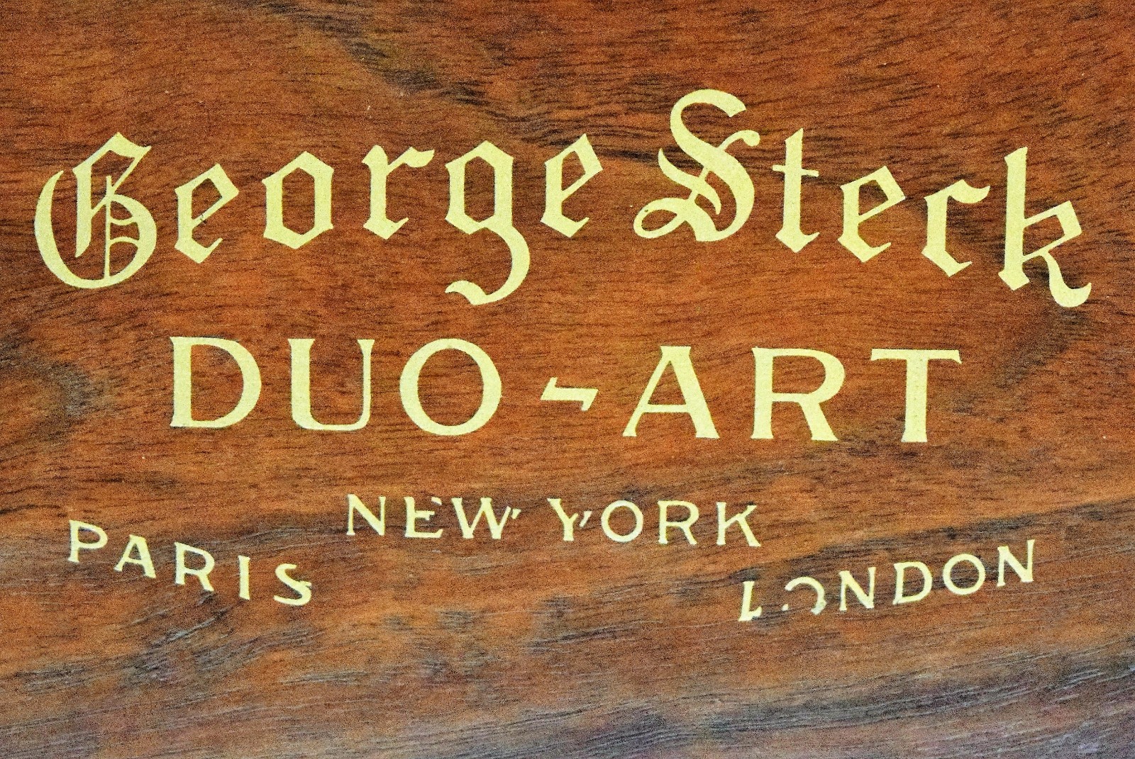 George Steck -  DUO-ART - Reproducing Baby Grand Piano - 1931
