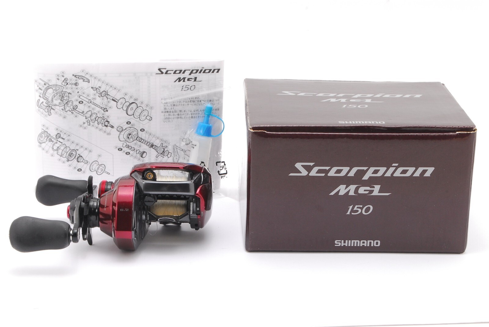 リール SHIMANO - Scorpion MGL 150XG Shimano 19 Scorpion MGL 150XG Baitcasting Reel 【in BOX