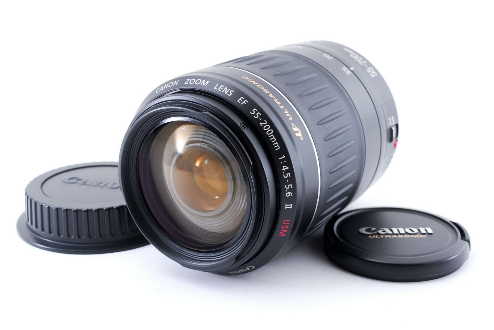 美品レンズ｜canon zoom lens ef 55-200mm Mint* Canon EF 55-200mm f/4.5-5.6 II Ultrasonic USM Zoom