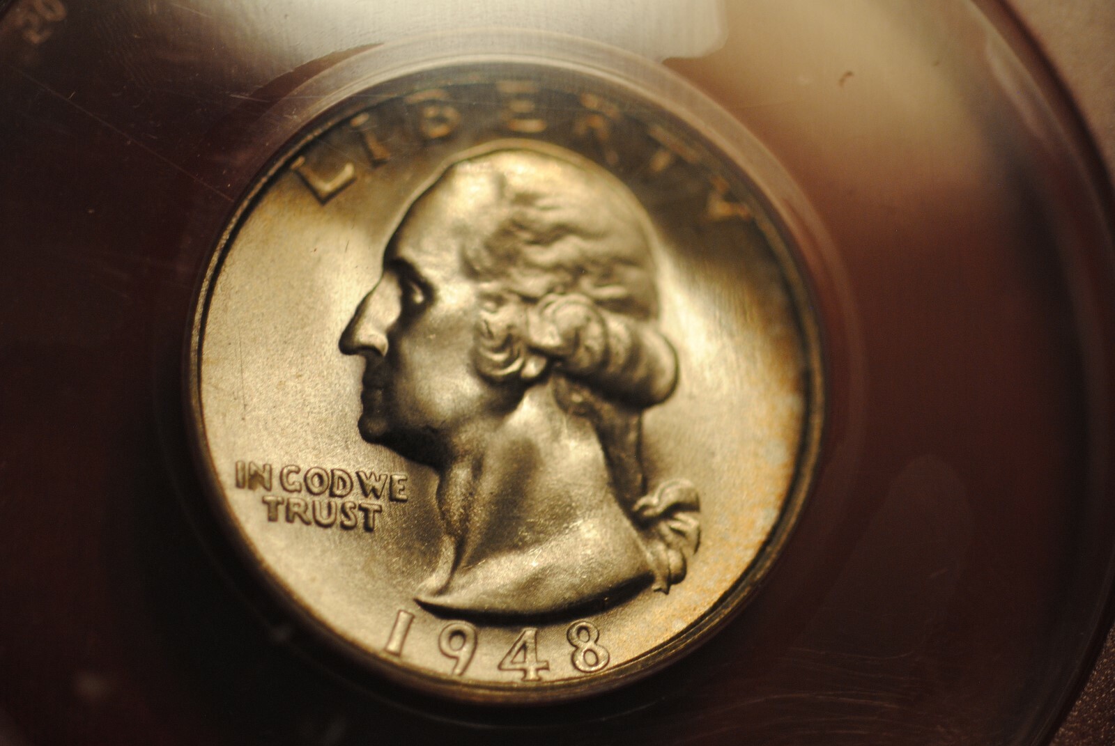 1948S Washington Quarter MS 65 ANACS.