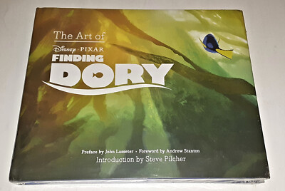 The Art of Finding Dory - John Lasseter, Disney-Pixar, HB HC DJ, NEW in plastic
