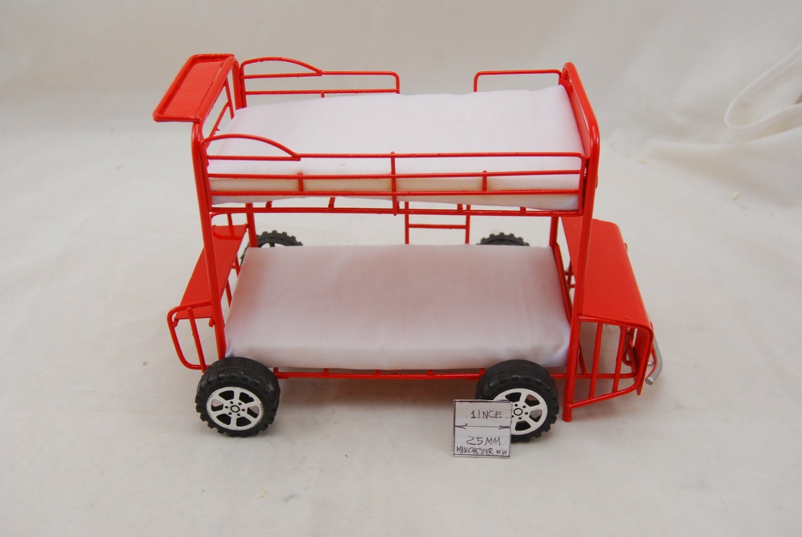 Double Decker Bus Bus Bunk Bed dollhouse miniature furniture 1 12 scale EIWF575
