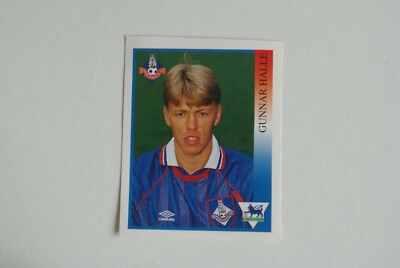 Merlin's Premiership 1994 season Oldham Athletic Ticket No 311Gunnar Halle