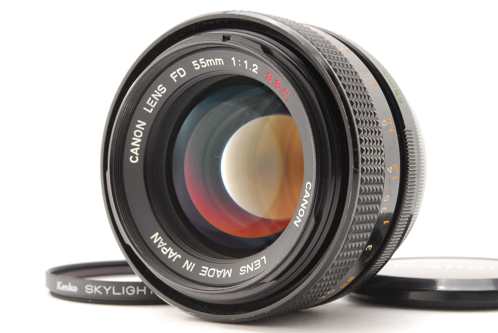 Canon キヤノン FD 55mm F1.2 S.S.C. Canon FD 55mm f1.2 S.S.C SSC Near Mint Lens from Japan #706