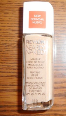 REVLON NEARLY NAKED MAKEUP 1.0fl oz *SEE VARIATIONS FOR AVAILABLE SHADES