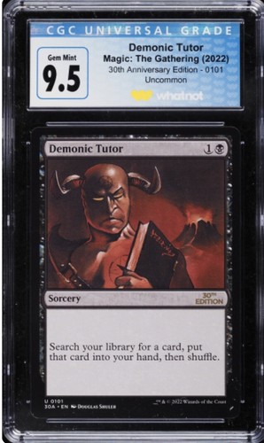 マジック：ザ・ギャザリング PSA9 Demonic Tutor MTG 30th edition Demonic Tutor.jpg