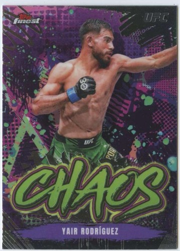2024 Topps Finest UFC - Yair Rodriguez #CHA-27