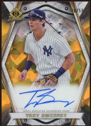 2022 Bowman - Trey Sweeney #BI-TS