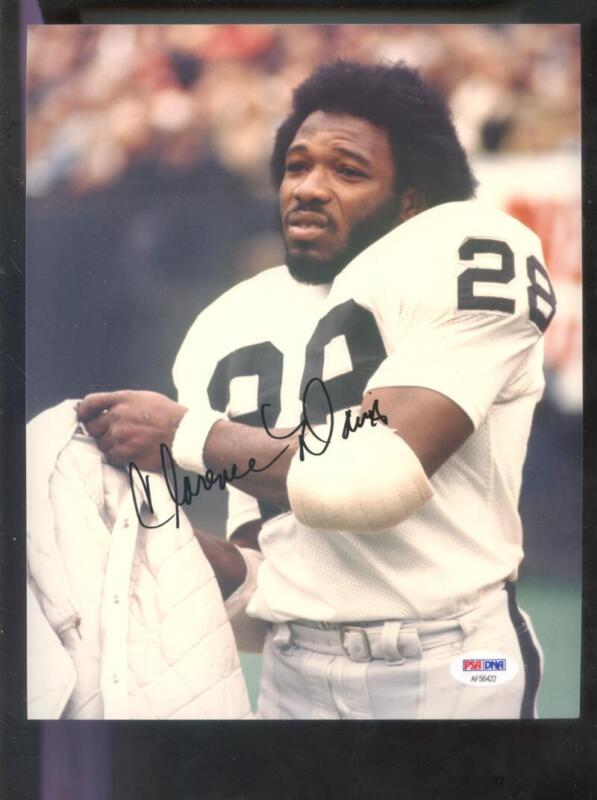 Clarence Davis Oakland Raiders 8x10 Photo Signed Autograph Auto PSA/DNA Football