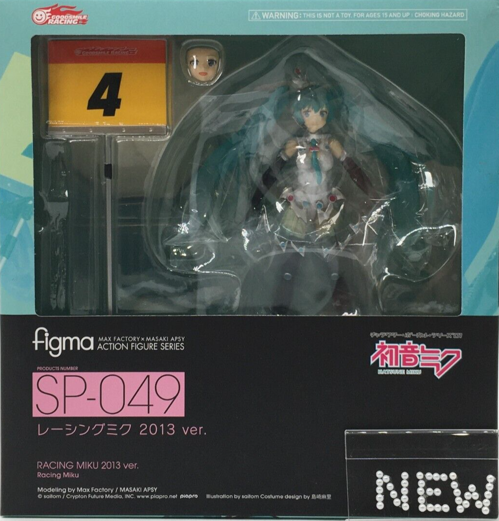 figma SP-049 レーシングミク ver.2013 新品未開封 Racing Miku Hatsune 2013 figma SP-049 Limited Figure Max