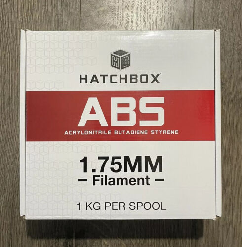Hatchbox ABS 3D Printer Filament 1.75mm 1 KG Spool True Green ...