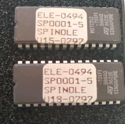 Fadal ELE-0494  Spindle Software E-PROMS (Non Rigid Tap)