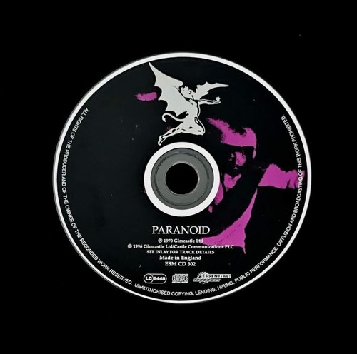 Black Sabbath Paranoid サイン入りCD BLACK SABBATH - Paranoid. CD | eBay