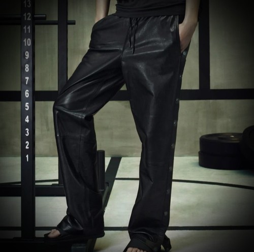 パンツ ALEXANDER WANG 'Gold Nameplate Chain' pants Black IMG_8797.png?crop=center&
