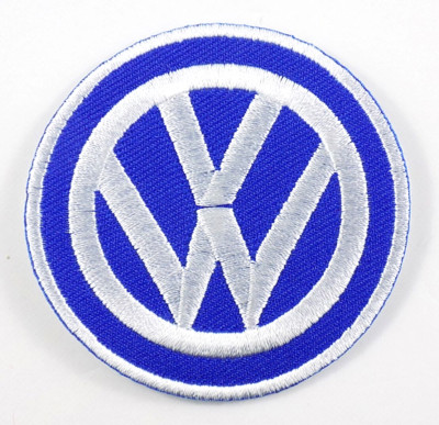 VW EMBROIDERED PATCH IRON/SEW ON 2-5/8'' VOLKSWAGEN BEETLE BULLI T1 SCIROCCO #3