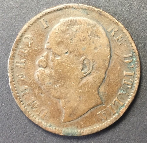 1894 Italian 10 Centesimi Umberto I Coin World Money | eBay