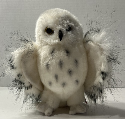 Douglas Plush Snowy Owl Realistic Stuffed Animal Toy 8