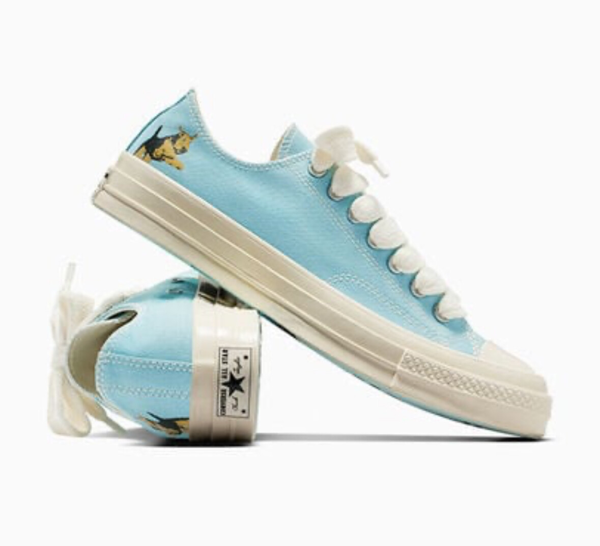 Pre-owned Converse X Golf Le Fleur Darryl Chuck 70 Milky Blue A11678c
