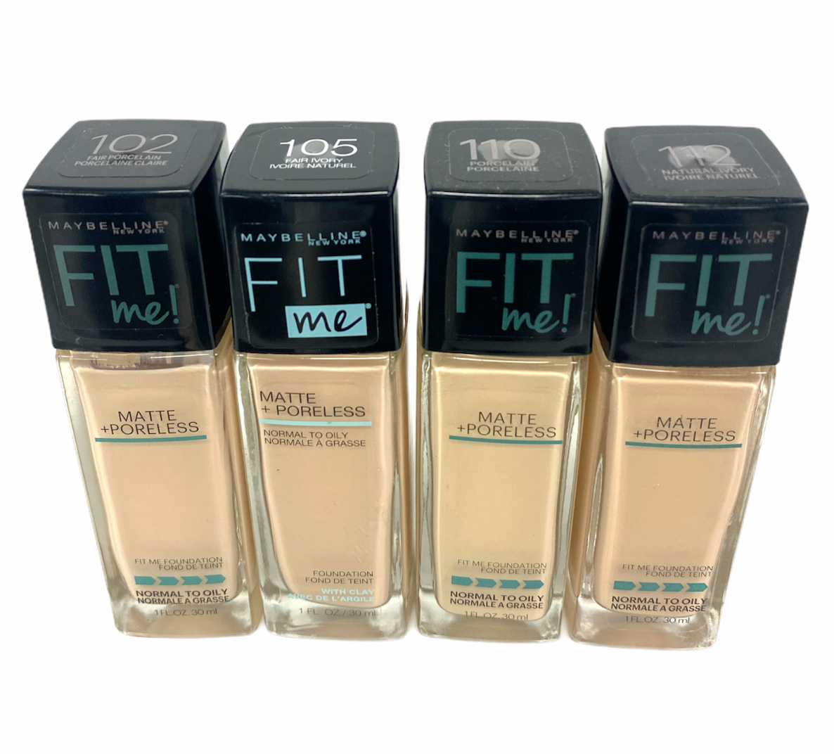 Maybelline Fit Me Foundation Matte + Poreless (1oz/30mL) YOU PICK!