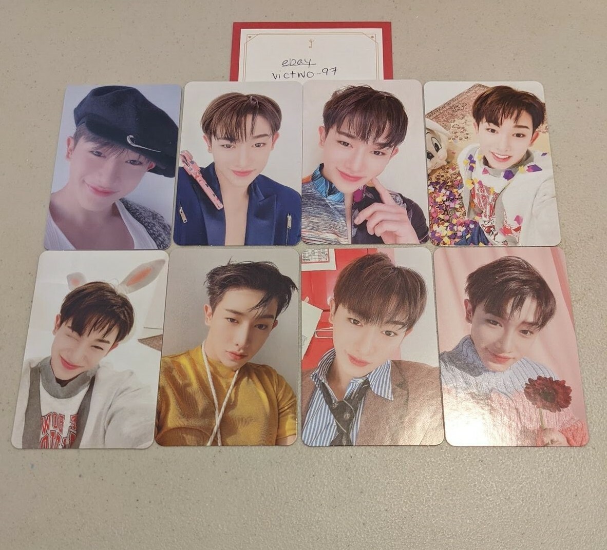 ウォノ WONHO  [obsession]  活動限定トレカ Wonho 1st Single Album Obsession Official Photocard Monsta X