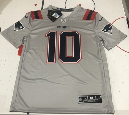 売れ筋商品|||ナイキ カットソー トップス レディース Women's Mac Jones Gray New England Patriots Atmosphere Fashion Game Jersey Gray Youth New England Patriots Mac Jones Nike Gray Inverted Game