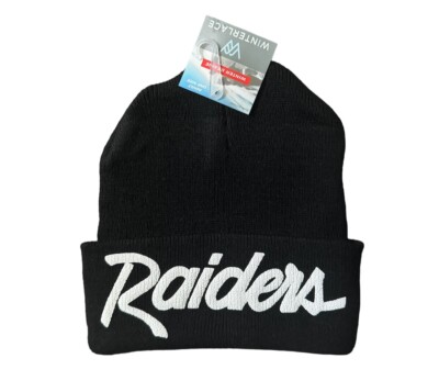 New Retro Las Vegas Los Angeles Raiders Script Sports Specialties Style Beanie
