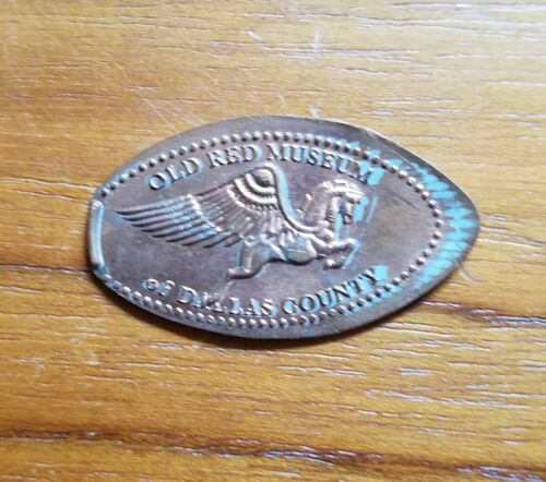 Old Red Museum Of Dallas County Elongated Penny Pressed Smashe...