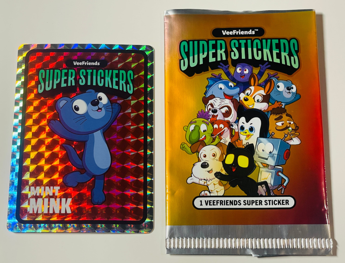 PSA VeeFriends Super Stickers MINT MINK Red Parallel Card