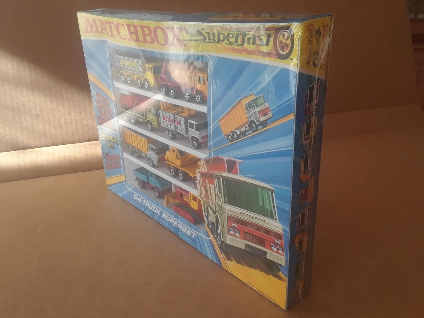 SEALED 1970 MATCHBOX LESNEY MOKO - SUPER FAST SET -G-4 RARE!