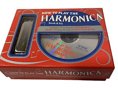How to Play the Harmonica Book & Kit with Music CD & 48-Pages instruction Book