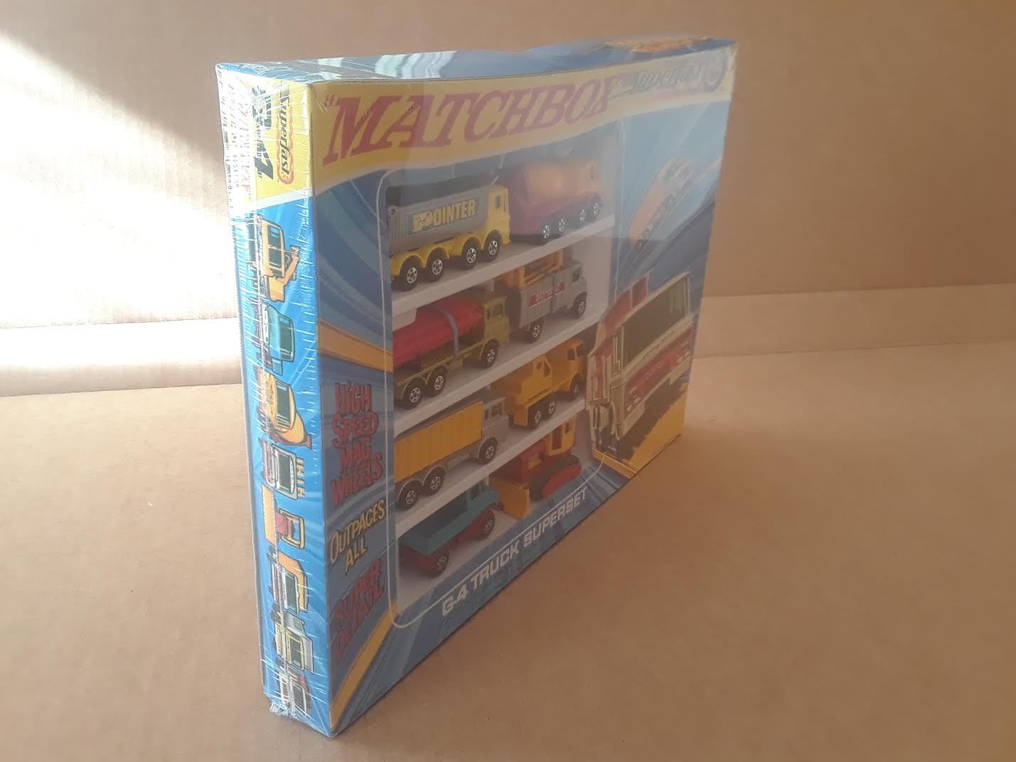 SEALED 1970 MATCHBOX LESNEY MOKO - SUPER FAST SET -G-4 RARE!